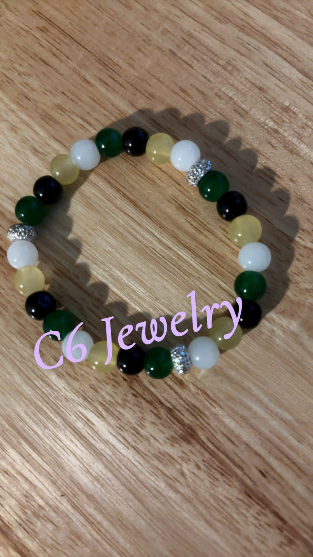 Tropical Charm Bead💛💚🤍✨💫