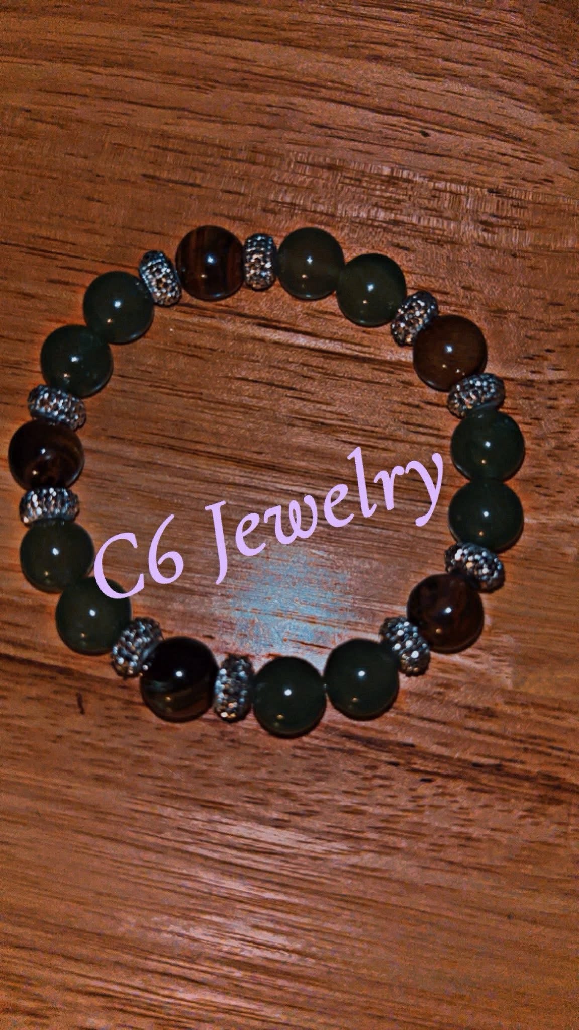 Dazzling Tiger Eye & Vibrant Green 🤎💚💫✨