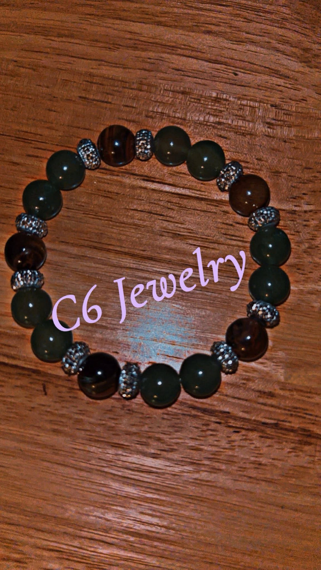 Dazzling Tiger Eye & Vibrant Green 🤎💚💫✨