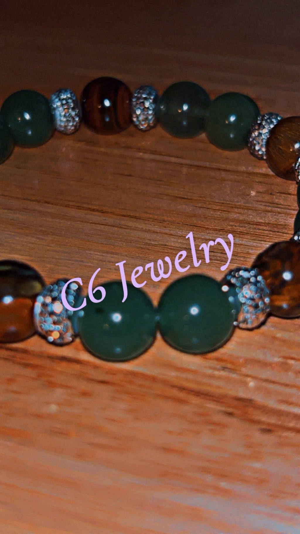 Dazzling Tiger Eye & Vibrant Green 🤎💚💫✨