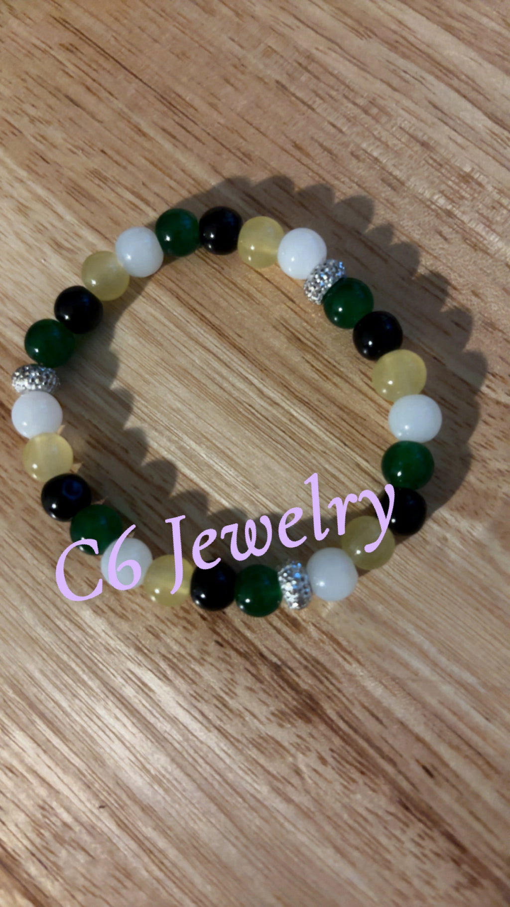 Tropical Charm Bead💛💚🤍✨💫