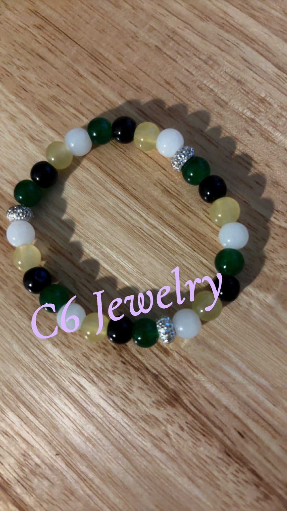 Tropical Charm Bead💛💚🤍✨💫