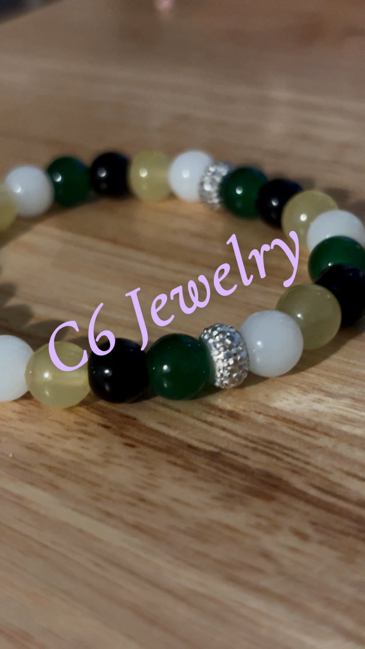 Tropical Charm Bead💛💚🤍✨💫