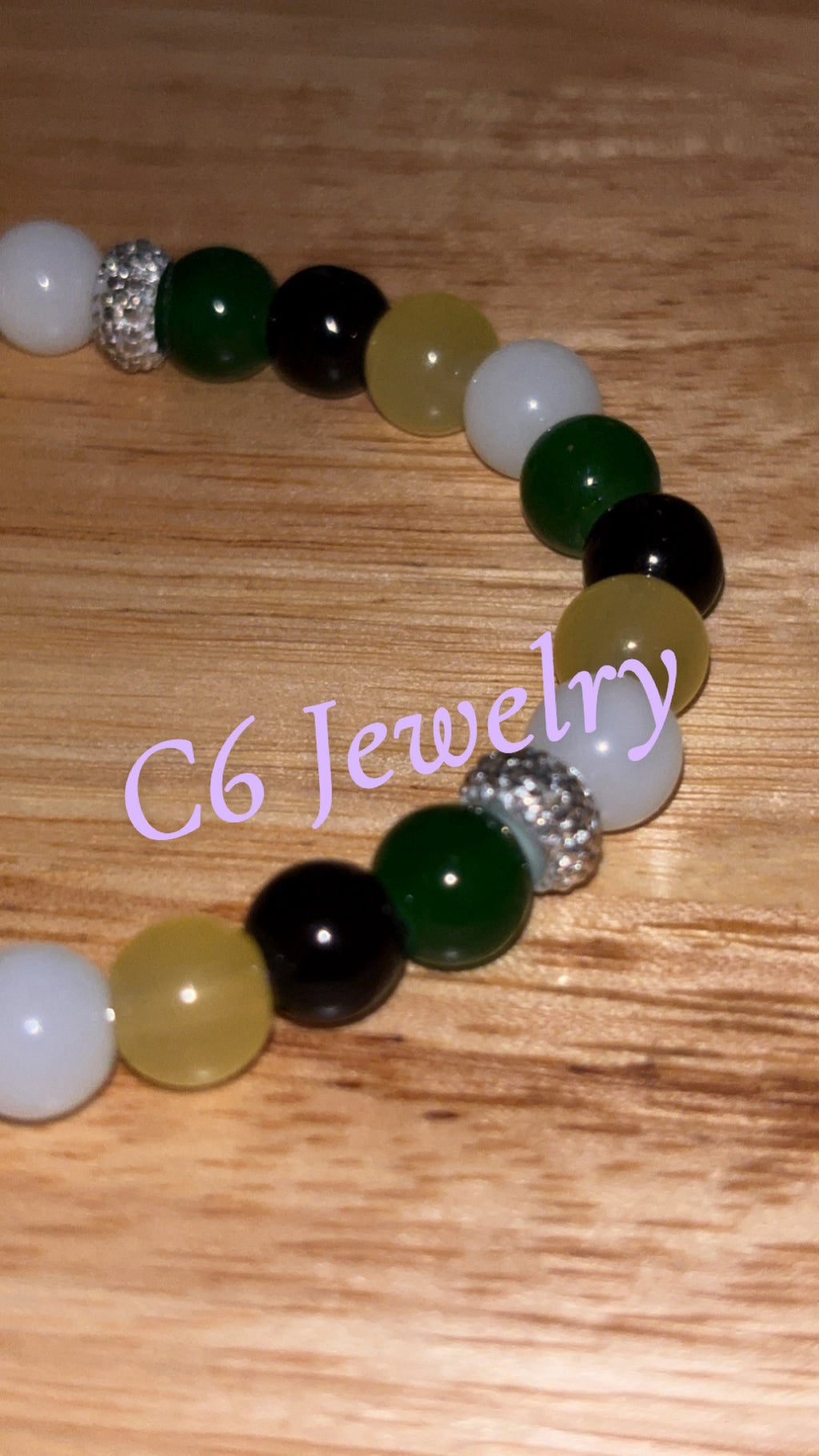Tropical Charm Bead💛💚🤍✨💫