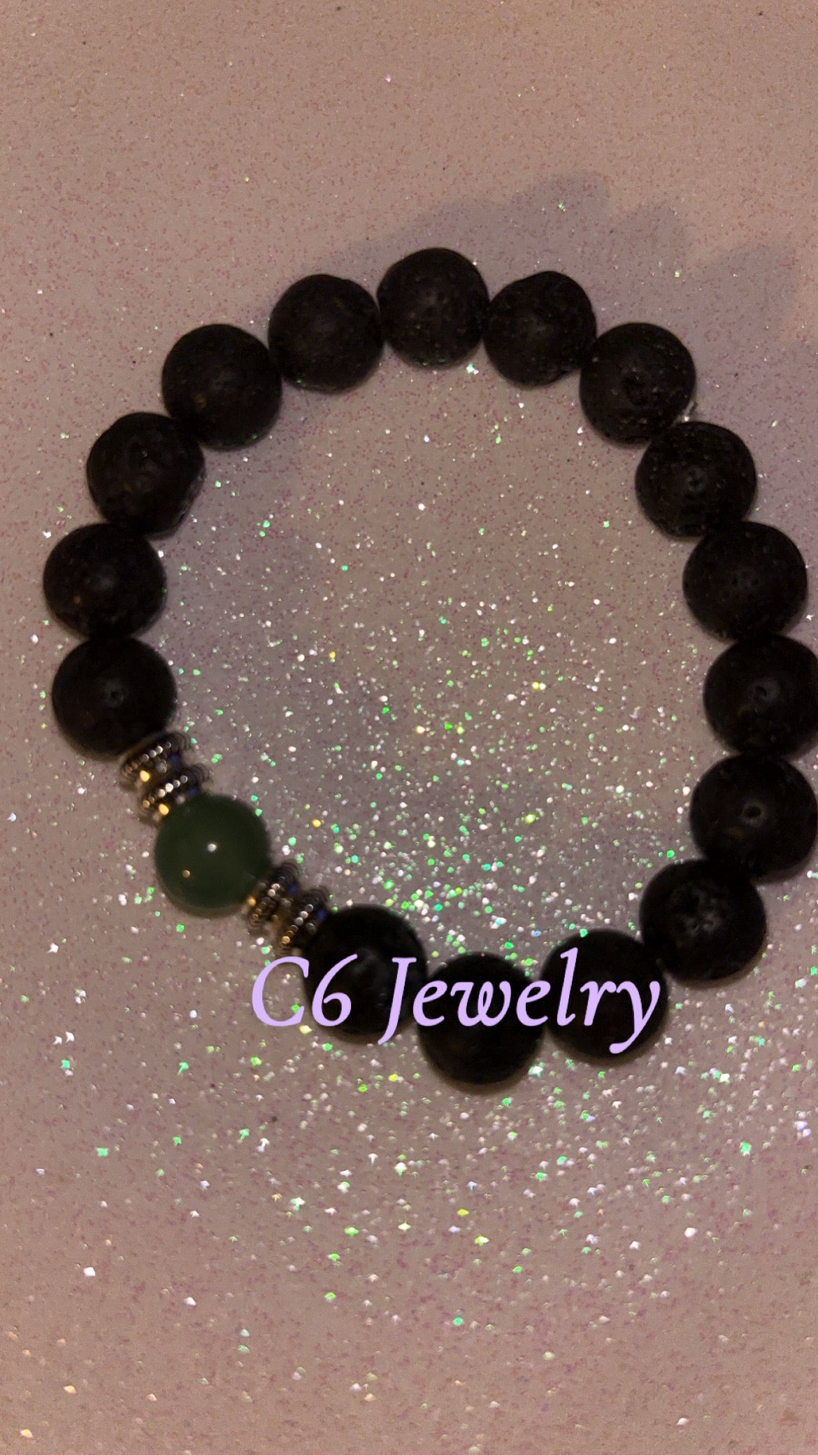 Lava and Green 💚🖤💫✨
