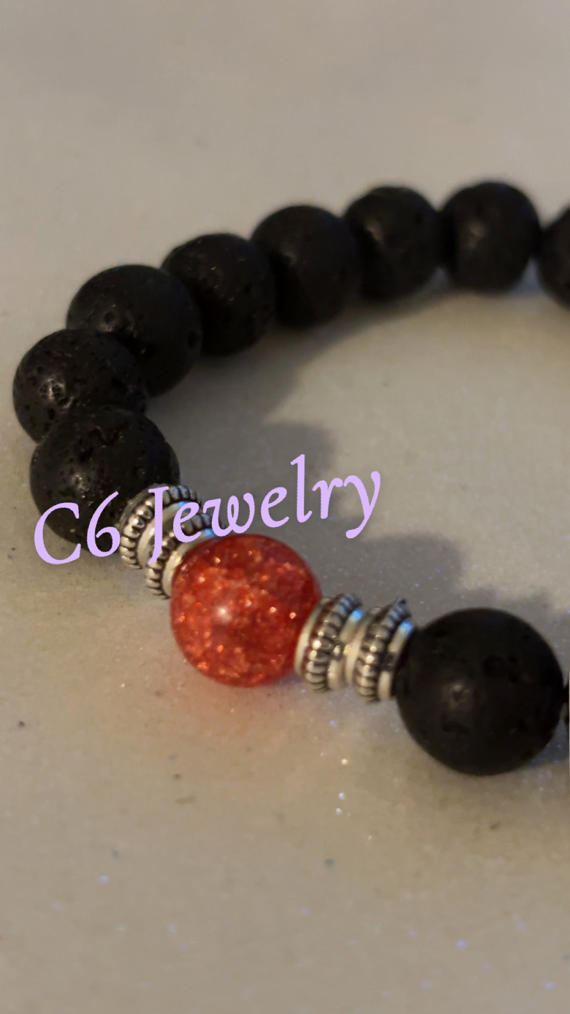 Orange and Black Lava🧡🖤💫✨