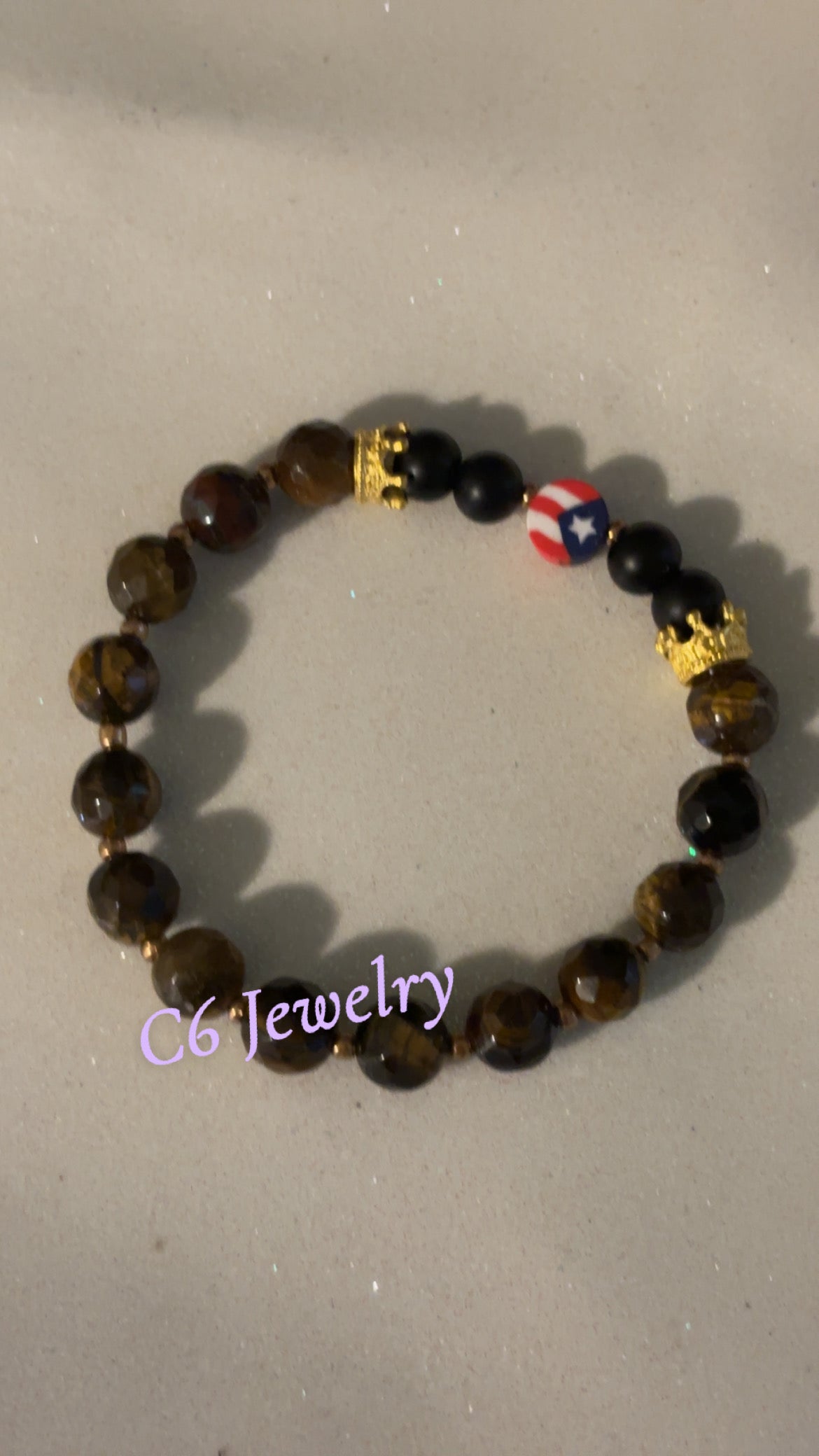 Majestic Tiger Eye Crown 🤎🇵🇷👑💫✨