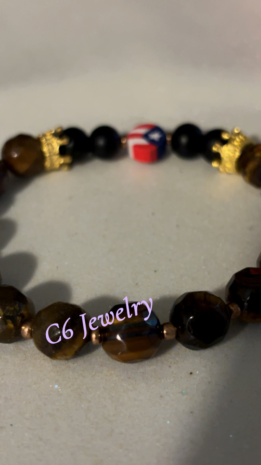 Majestic Tiger Eye Crown 🤎🇵🇷👑💫✨