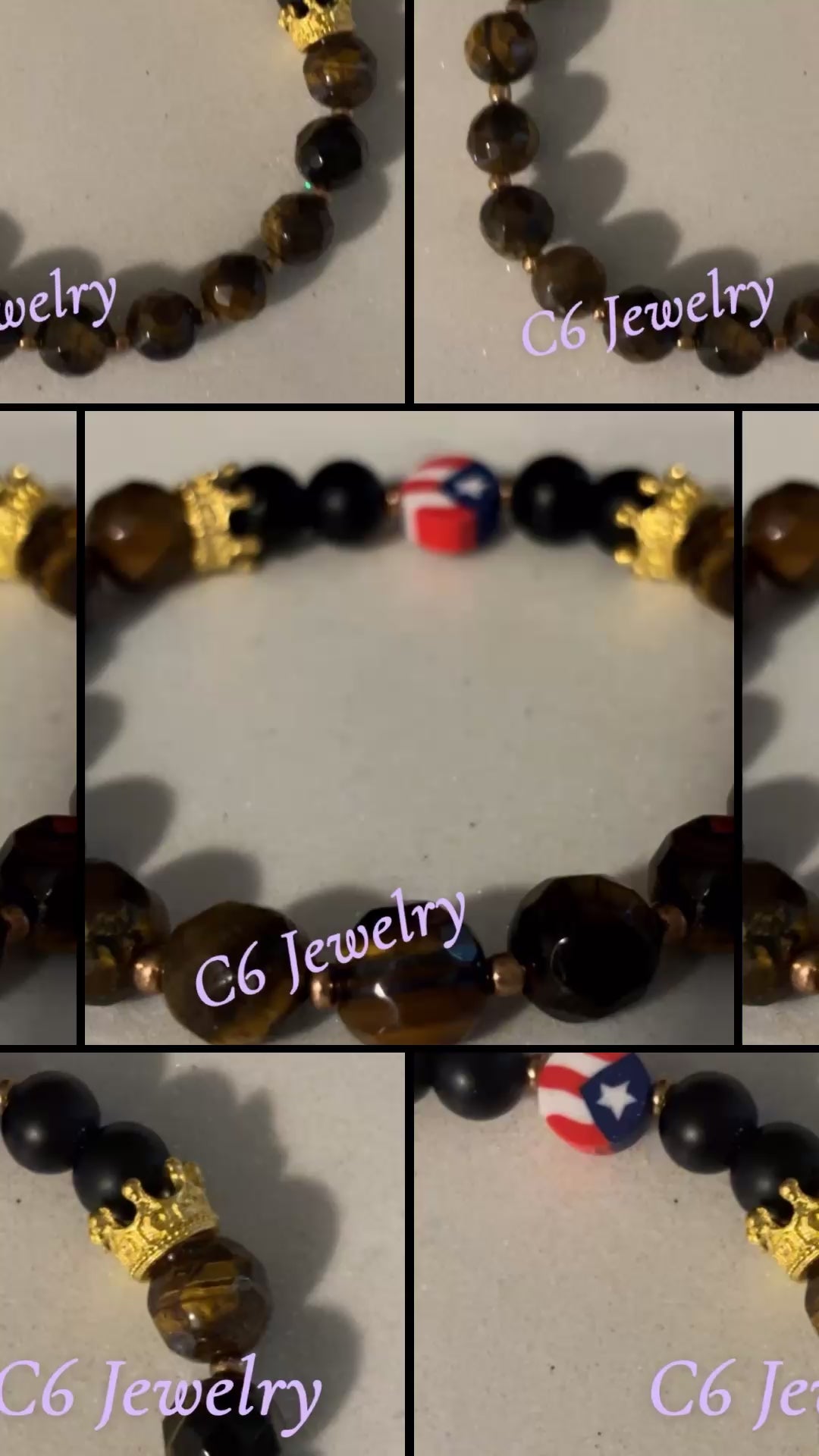Majestic Tiger Eye Crown 🤎🇵🇷👑💫✨